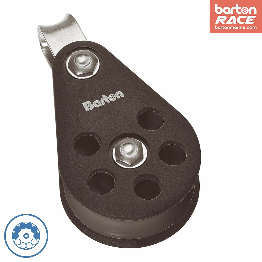 barton-marine-size-6-kugellager-block-64-mm-einfach-mit-festem-auge-becket image 2