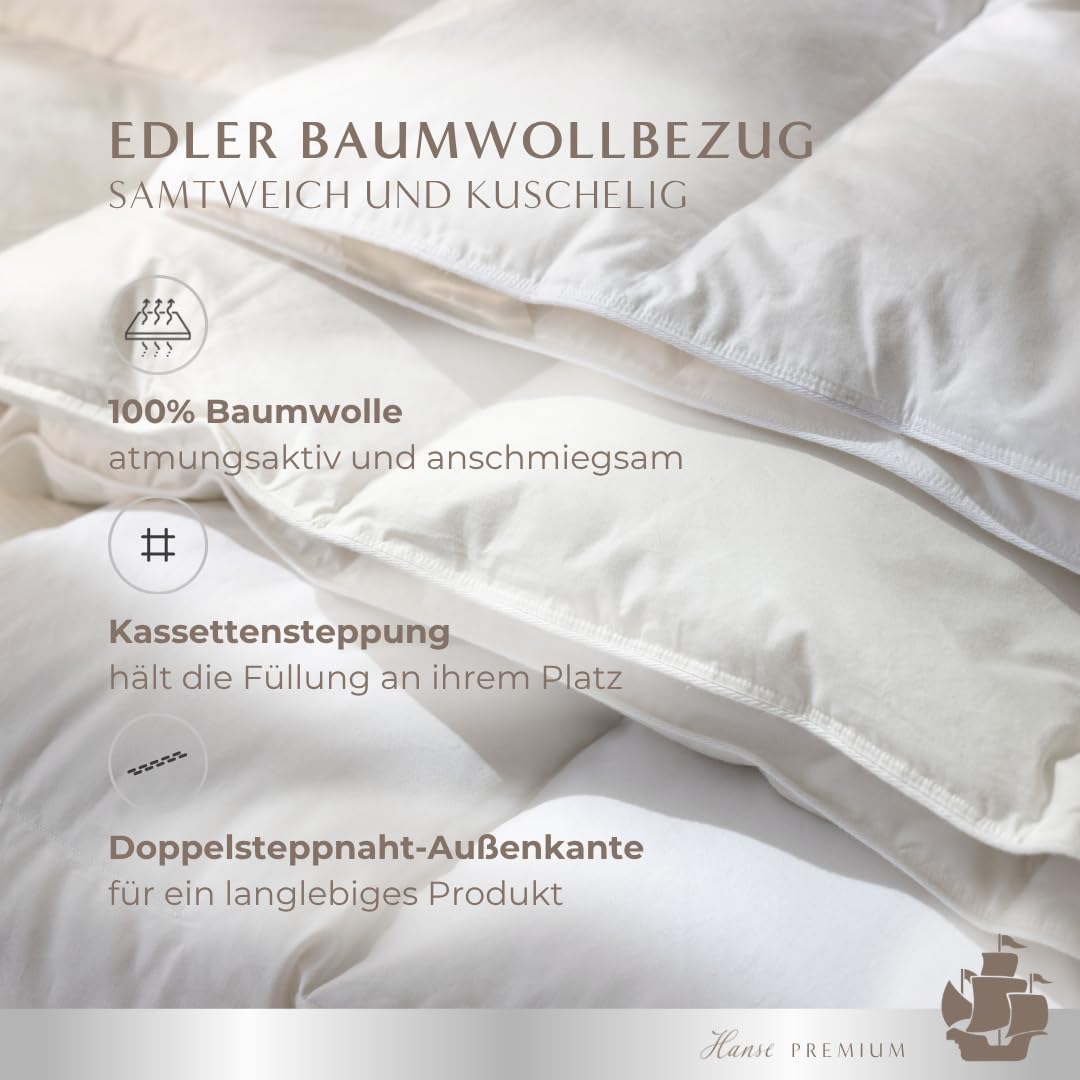 hanse-premium-bettdecke-natural-hybrid-135x200-cm-entendaunen-3d-poly-pearls-gan image 4