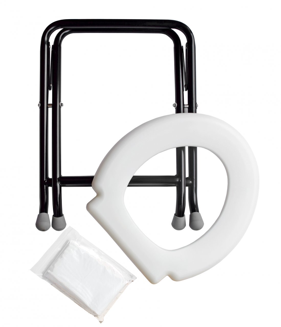 24ocean-mobile-klapptoilette-set-wei-camping-wc-mit-schwarzem-gestell-30-einwegb image 6