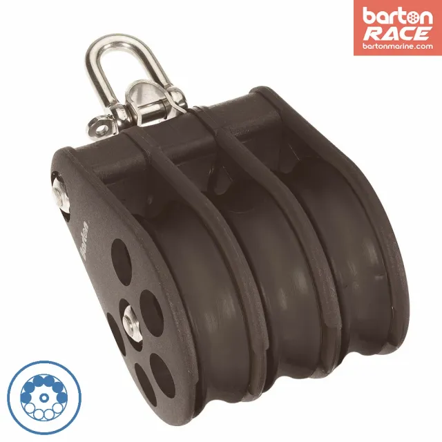barton-marine-size-6-block-64-mm-kugellager-triple-reverse-mit-shackle image 1