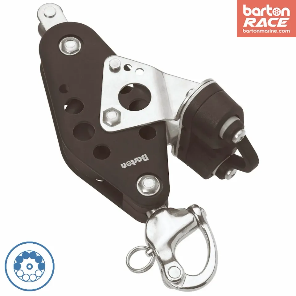 barton-marine-size-5-fiddle-block-38-64-mm-kugellager-mit-snap-shackle-becket-ca image 1