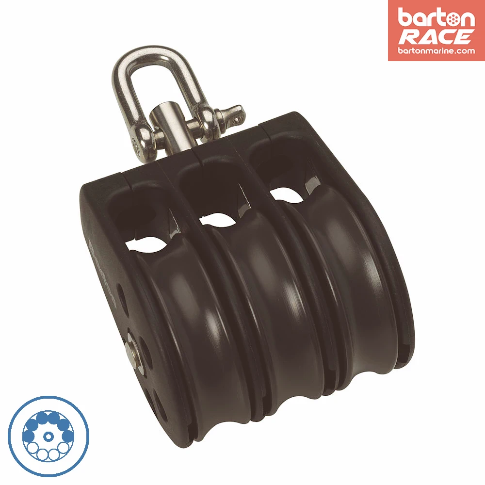 barton-marine-size-1-kugellager-block-dreifach-mit-wirbel-becket-30mm-scheibe image 2
