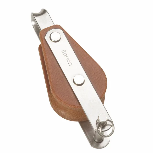 barton-marine-tuphblox-tufnol-einzelblock-mit-bug-becket-58mm-t04111 image 1