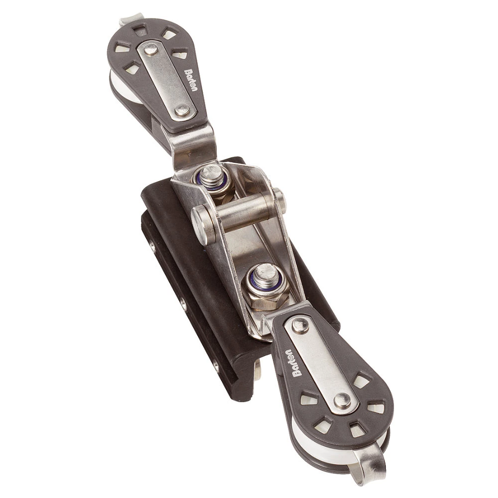 barton-marine-24-mm-i-section-mainsheet-traveller-6-rad-2-1-mit-einzelblocks-bei image 3