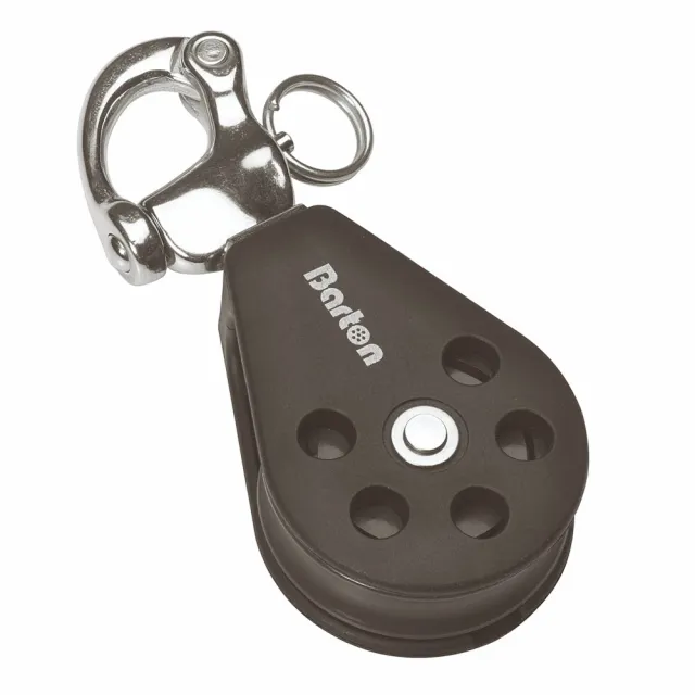 barton-marine-size-3-45mm-plain-bearing-block-single-mit-snap-shackle image 1