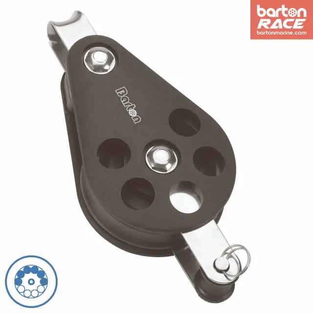 barton-marine-size-6-kugellager-block-64-mm-einfach-mit-festem-auge-becket image 1