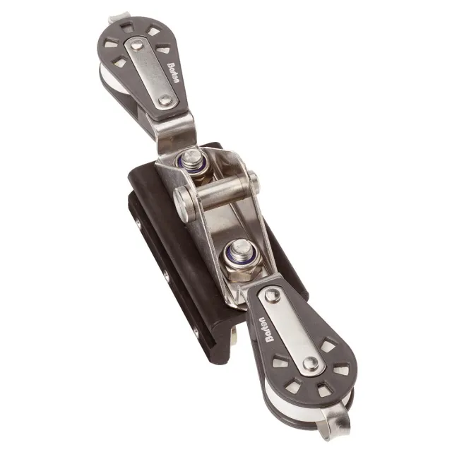 barton-marine-24-mm-i-section-travellerschiene-6-rad-wagen-3-1-blocks-mit-becket image 1