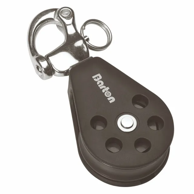 barton-marine-size-2-35mm-plain-bearing-block-single-mit-snap-shackle image 1