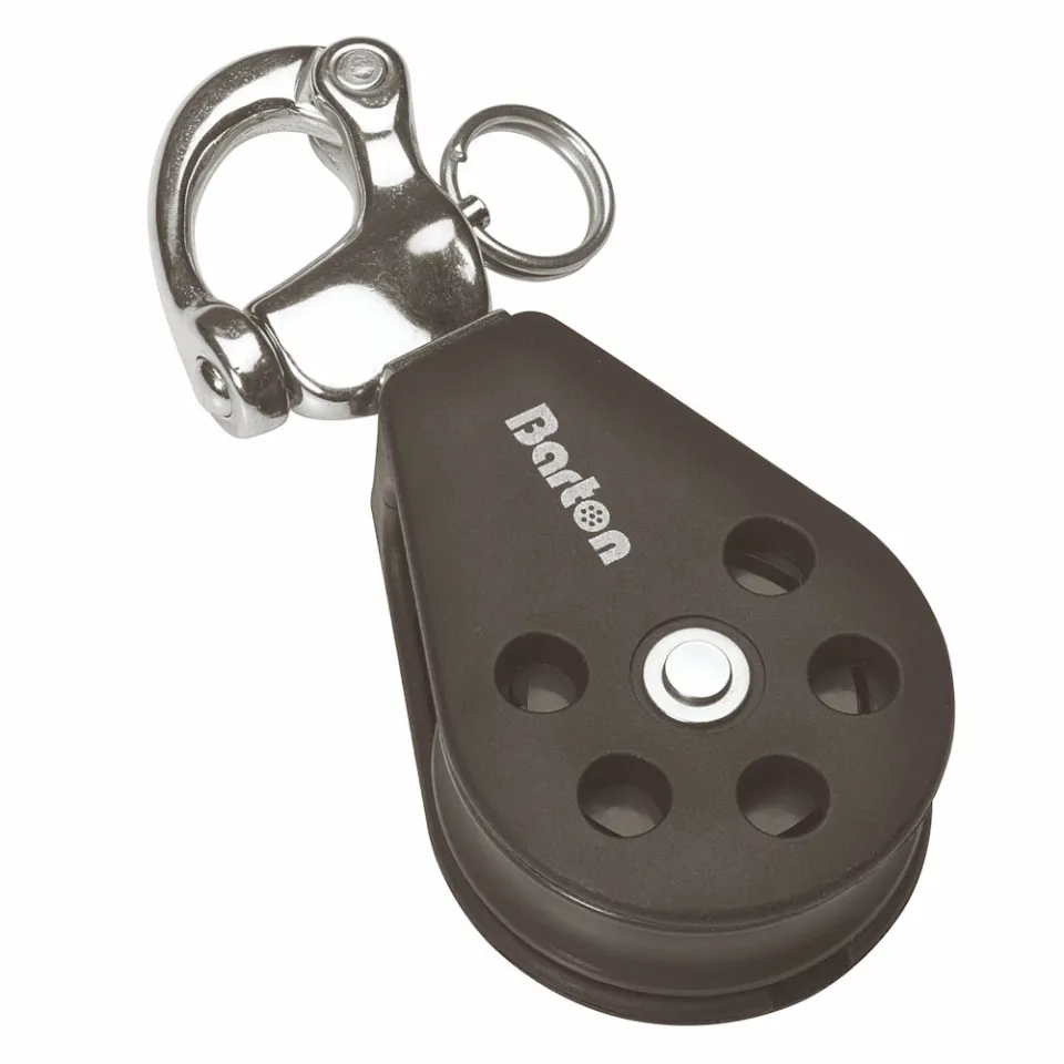barton-marine-size-2-35mm-plain-bearing-block-single-mit-snap-shackle image 1