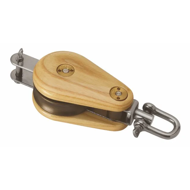barton-marine-victory-holzblock-30mm-einfachrolle-mit-wirbel-und-bug-ash-wood image 1