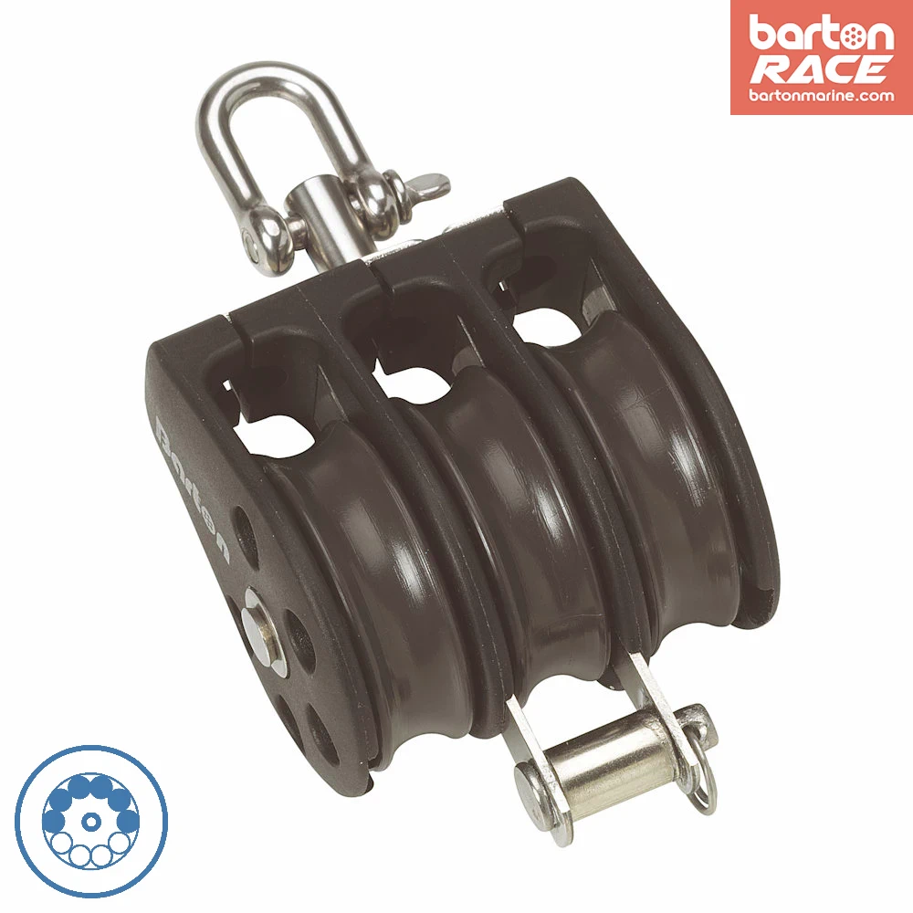 barton-marine-size-1-30mm-kugellager-block-tripel-block-mit-wirbel image 3