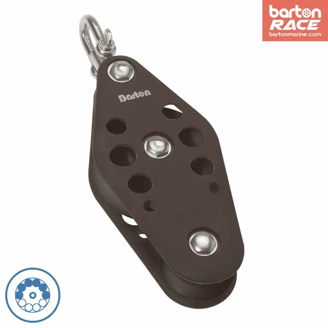 barton-marine-size-5-fiddle-block-mit-wirbel-kugellager-38-64mm-doppelscheiben image 1