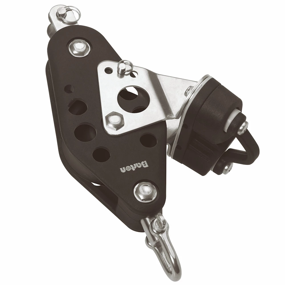 barton-marine-size-7-44-72mm-fiddle-plain-bearing-block-mit-snap-shackle-becket- image 2