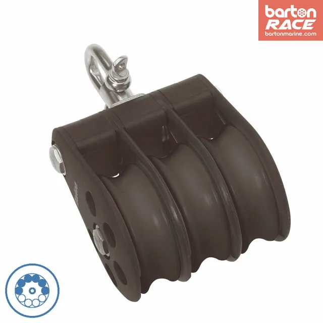 barton-marine-size-6-block-64-mm-kugellager-dreifach-mit-wirbel image 1