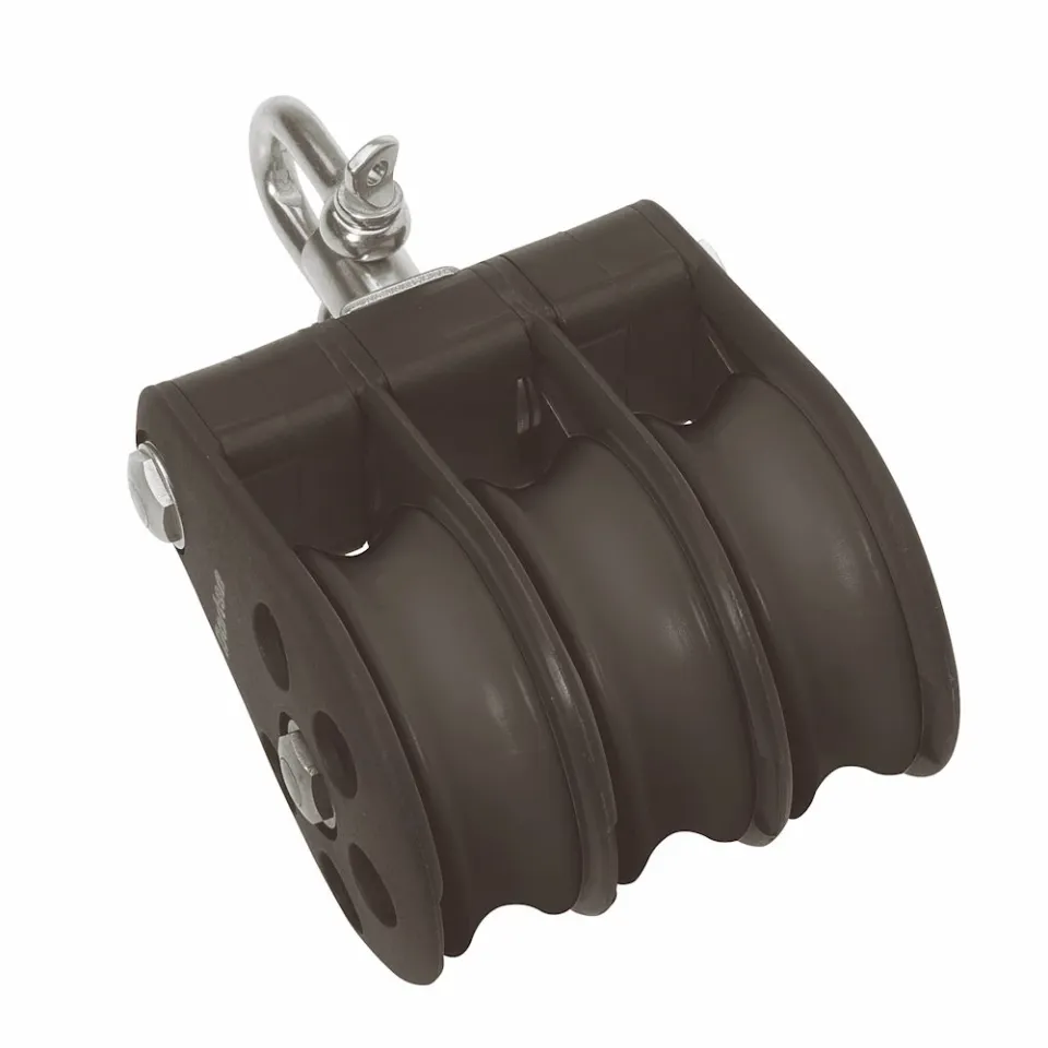 barton-marine-size-5-klotz-54mm-gleitlager-triple-mit-wirbel image 1