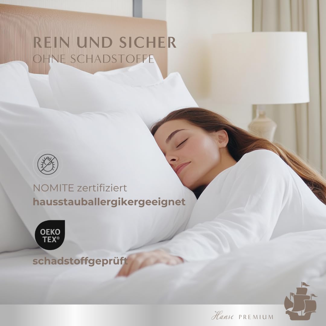 hanse-premium-1-kammer-kissen-klassiker-40x80-cm-feder-daunen-kopfkissen image 5