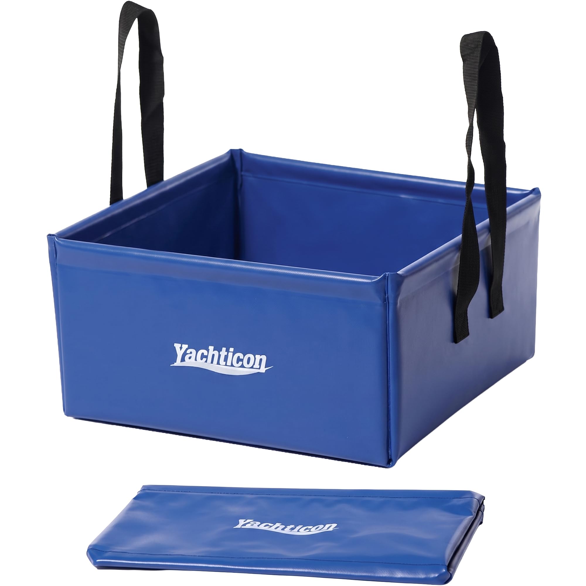 yachticon-faltsch-ssel-15-liter-blau-faltbare-waschsch-ssel-f-r-camping-boot-out image 5