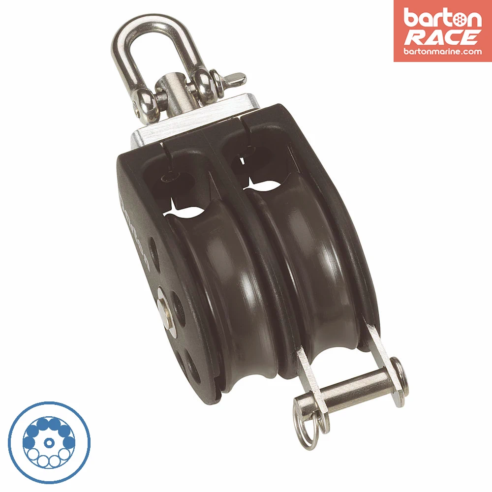 barton-marine-size-2-35mm-kugellager-block-doppelblock-mit-wirbel image 3