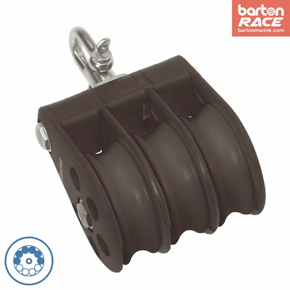 barton-marine-size-5-triple-swivel-block-54mm-kugellagerscheibe image 1