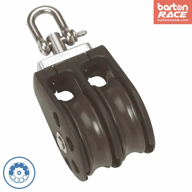 barton-marine-size-2-35mm-kugellager-block-doppelblock-mit-wirbel image 1