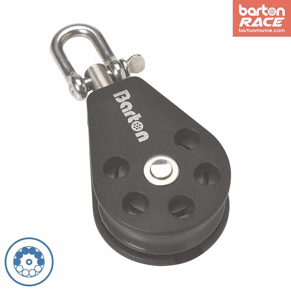 barton-marine-size-2-35-mm-kugellager-block-einfach-schwenkauge-becket image 2