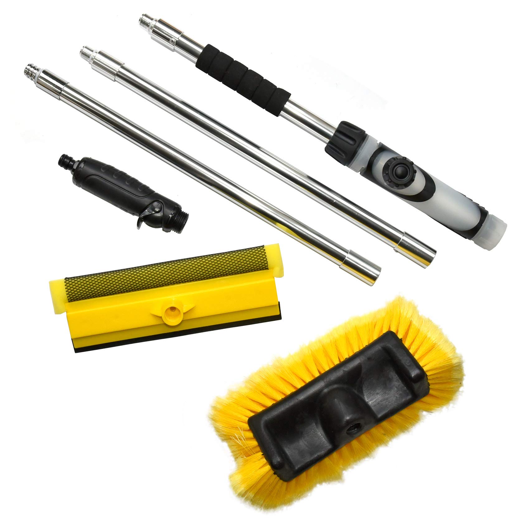 yachticon-24ocean-waschb-rste-easy-storage-set-2-aluminiumstiel-mit-wasserdurchl image 1