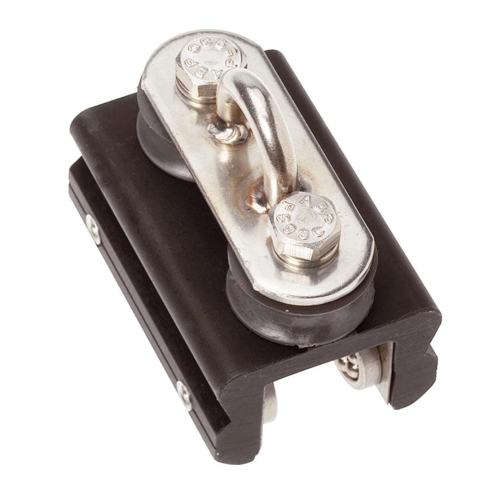 barton-marine-24-mm-i-section-mainsheet-traveller-6-rad-2-1-mit-einzelblocks-bei image 2