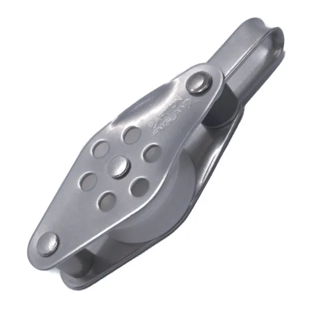 barton-marine-edelstahl-gleitlager-single-block-mit-becket-45-mm image 1