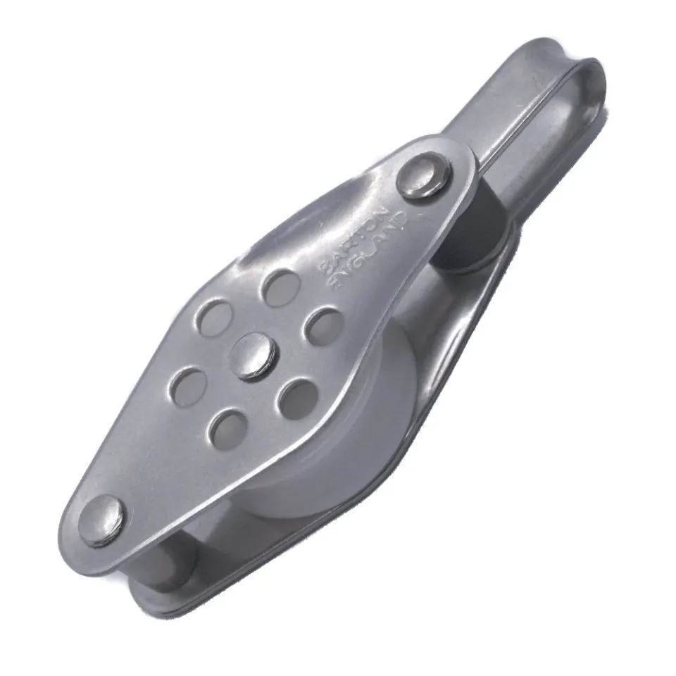 barton-marine-edelstahl-gleitlager-single-block-mit-festem-auge-becket-35mm image 1