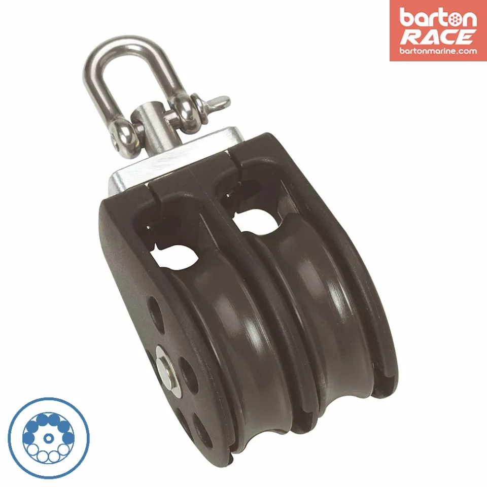 barton-marine-size-3-45mm-kugellager-block-doppelscheibe-mit-wirbel image 1