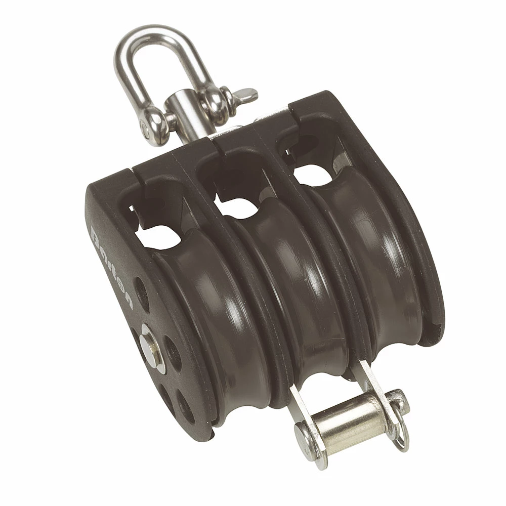barton-marine-size-3-45mm-gleitlager-block-dreifach-mit-wirbel image 3