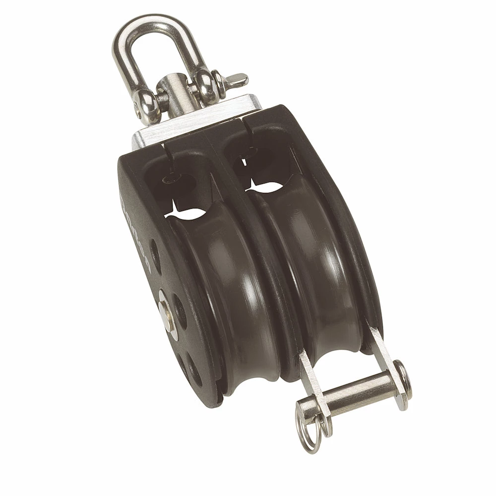 barton-marine-size-2-35mm-plain-bearing-pulley-block-double-swivel-becket image 1