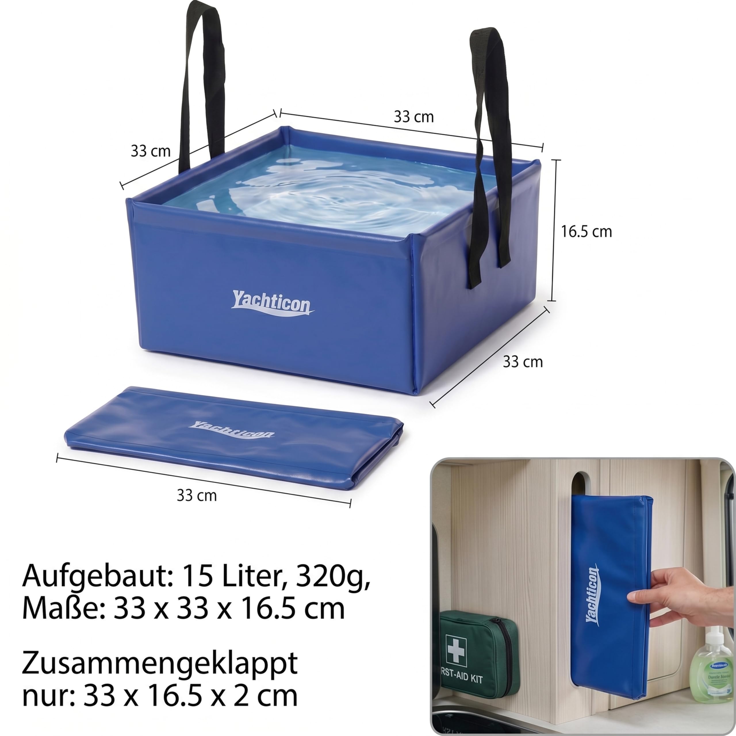 yachticon-faltsch-ssel-15-liter-blau-faltbare-waschsch-ssel-f-r-camping-boot-out image 4