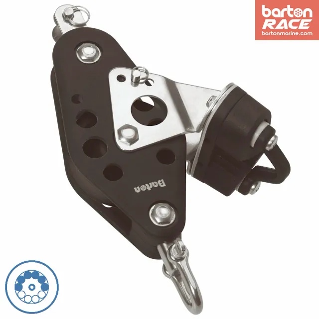 barton-marine-size-5-38-64mm-ball-bearing-fiddle-block-mit-swivel-becket-cam image 1