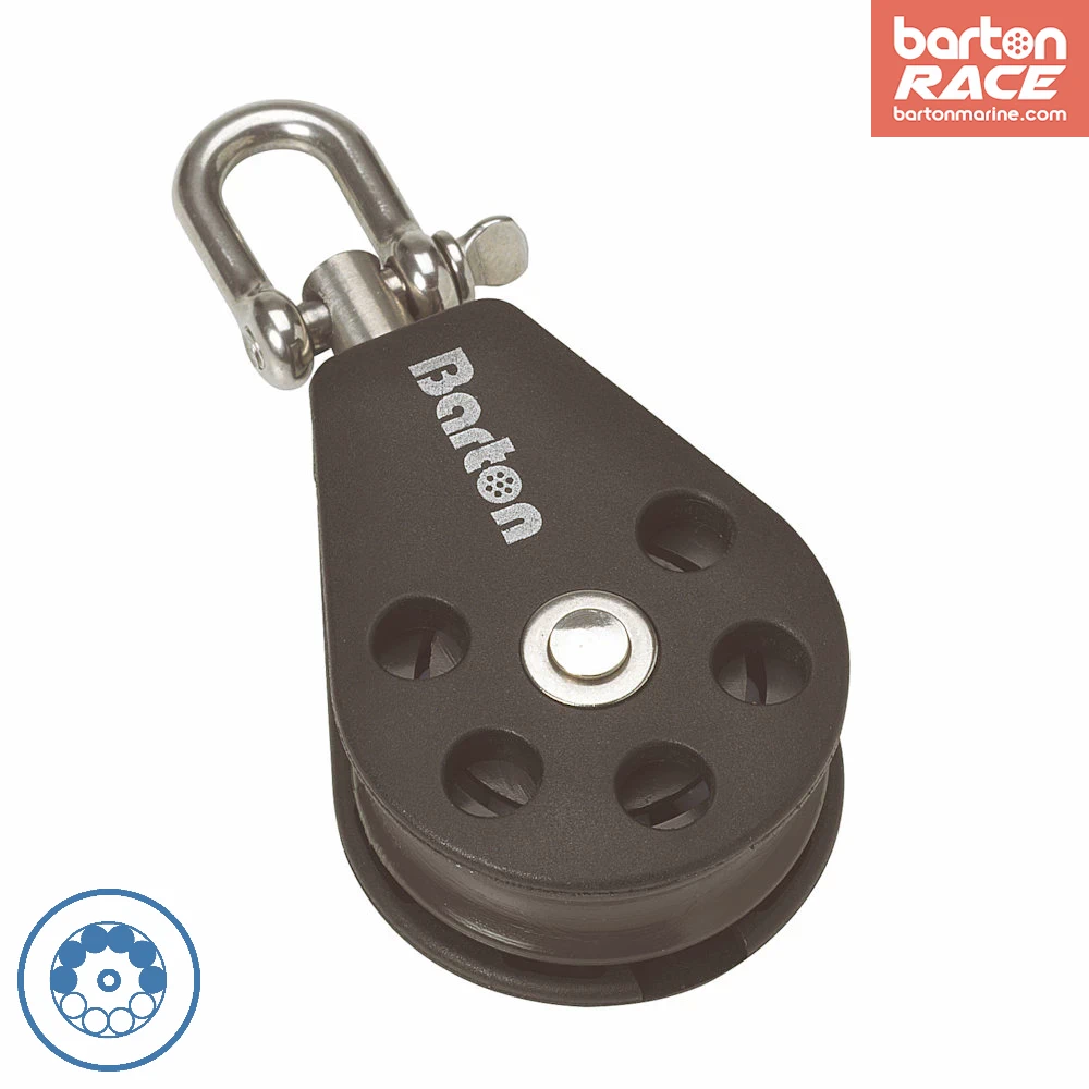 barton-marine-size-3-45mm-ball-bearing-block-single-mit-swivel-becket image 2