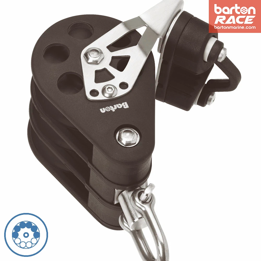 barton-marine-size-5-54mm-kugellager-block-triple-swivel-mit-cams image 1