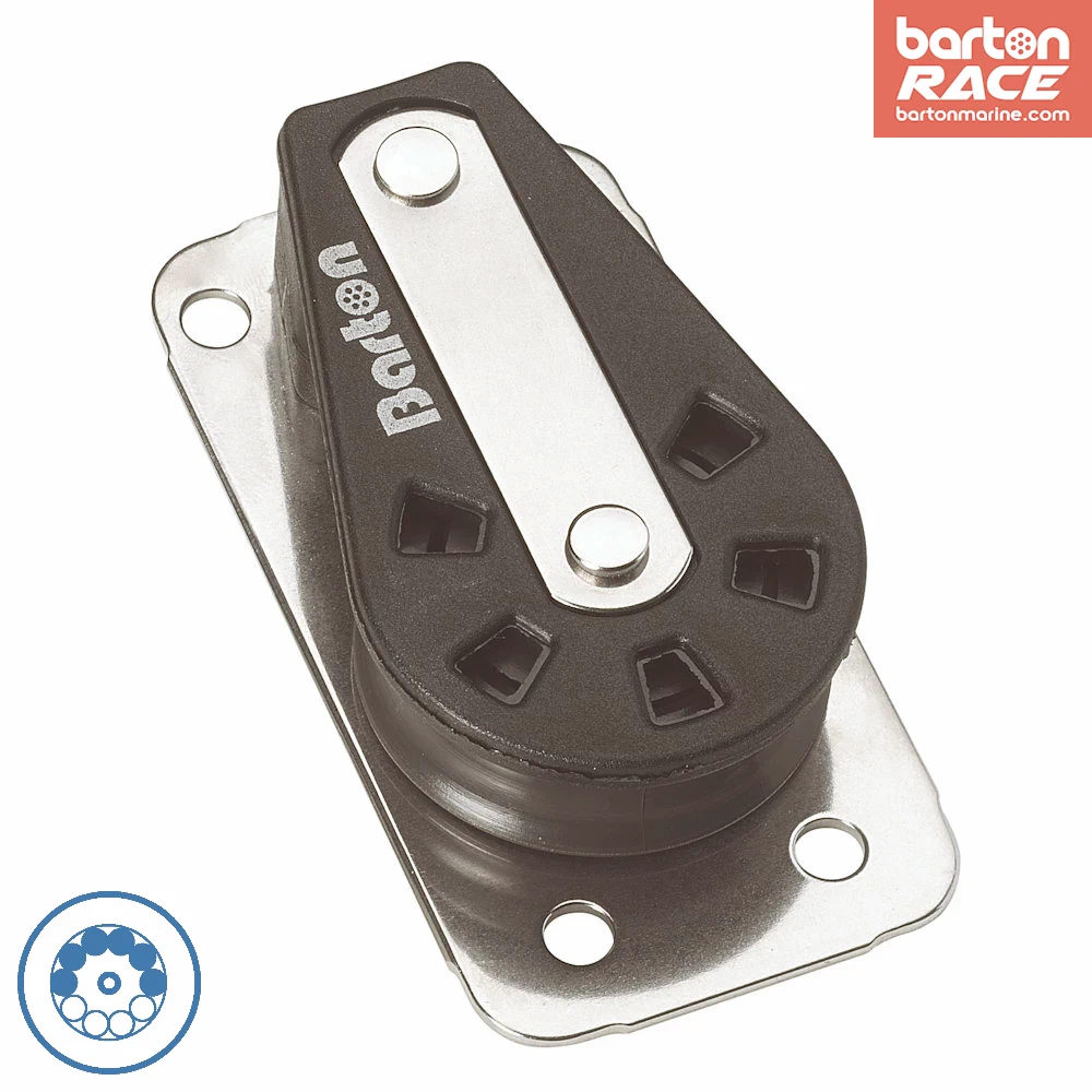 barton-marine-size-2-35mm-kugellager-upright-block-mit-fairlead image 3