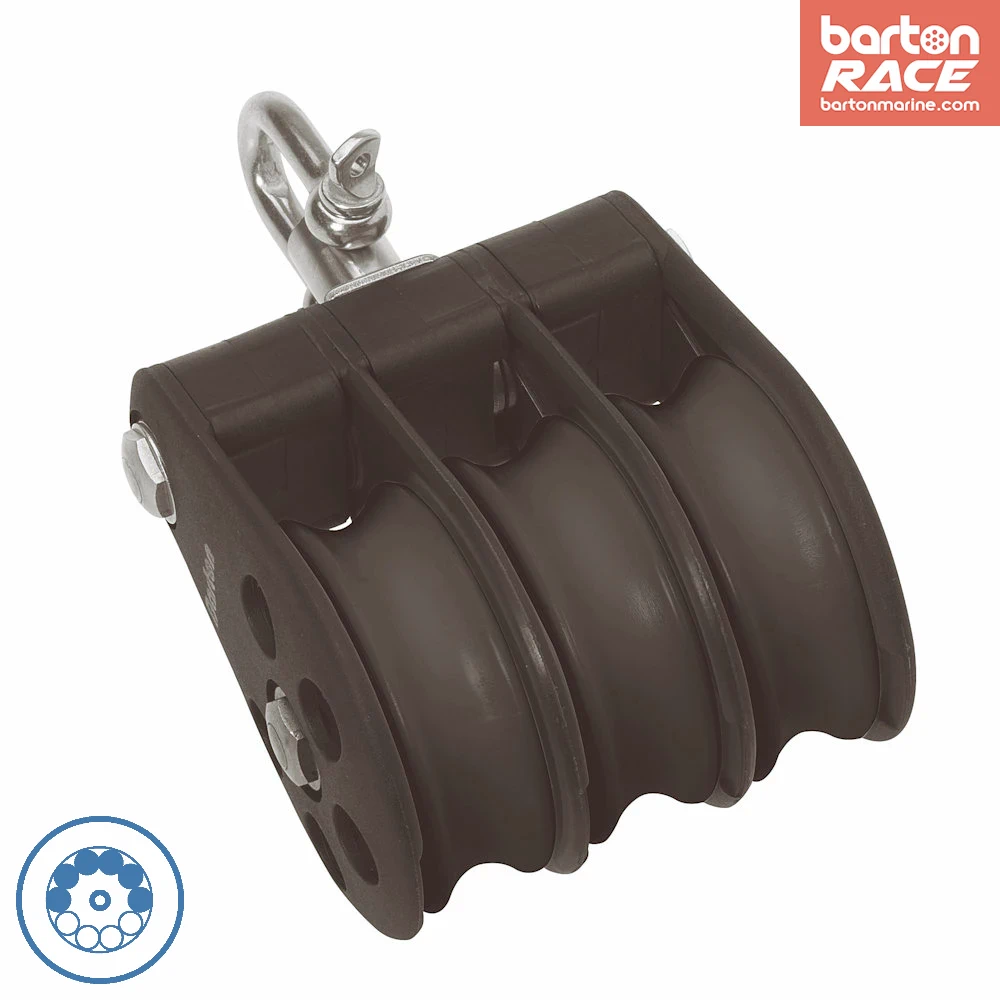 barton-marine-size-5-kugellager-block-54mm-dreifach-mit-wirbel-becket image 2