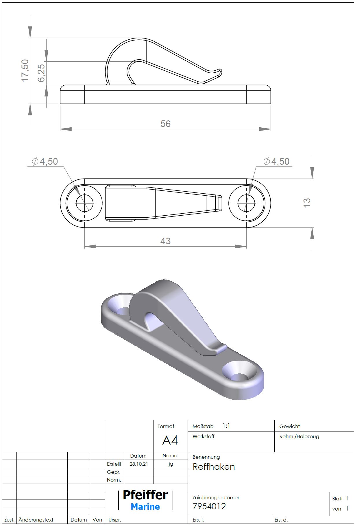 pfeiffer-marine-reff-haken-7954012 image 2
