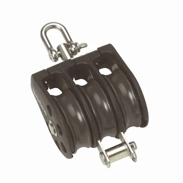 barton-marine-size-2-35mm-plain-bearing-block-triple-mit-swivel-becket image 1