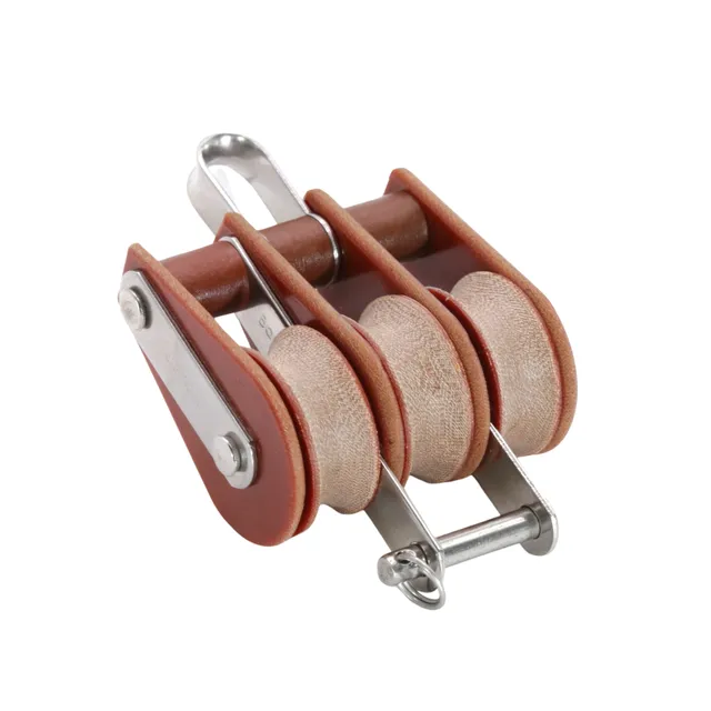 barton-marine-tuphblox-t01311-tufnol-rollblock-mit-bow-und-becket-30-mm-1-1-8 image 1
