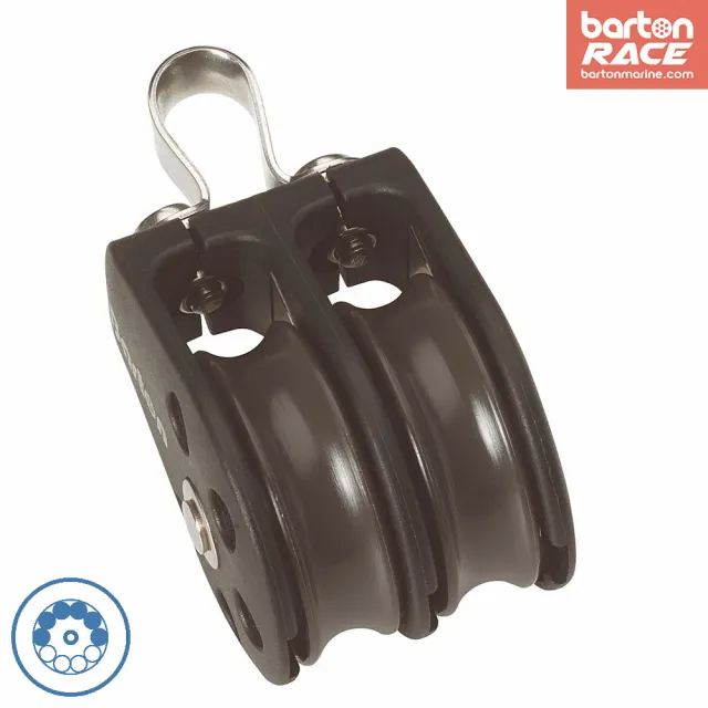barton-marine-size-3-45mm-kugellager-block-double-mit-festem-auge image 1
