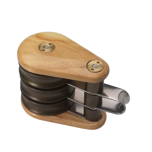 barton-marine-victory-holzblock-30mm-dreifach-mit-festem-auge image 1