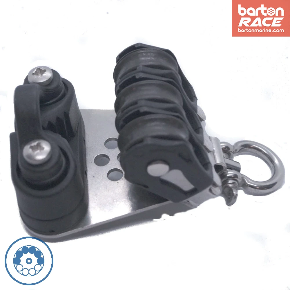barton-marine-size-0-20mm-kugellager-block-triple-mit-festem-auge-und-becket image 3