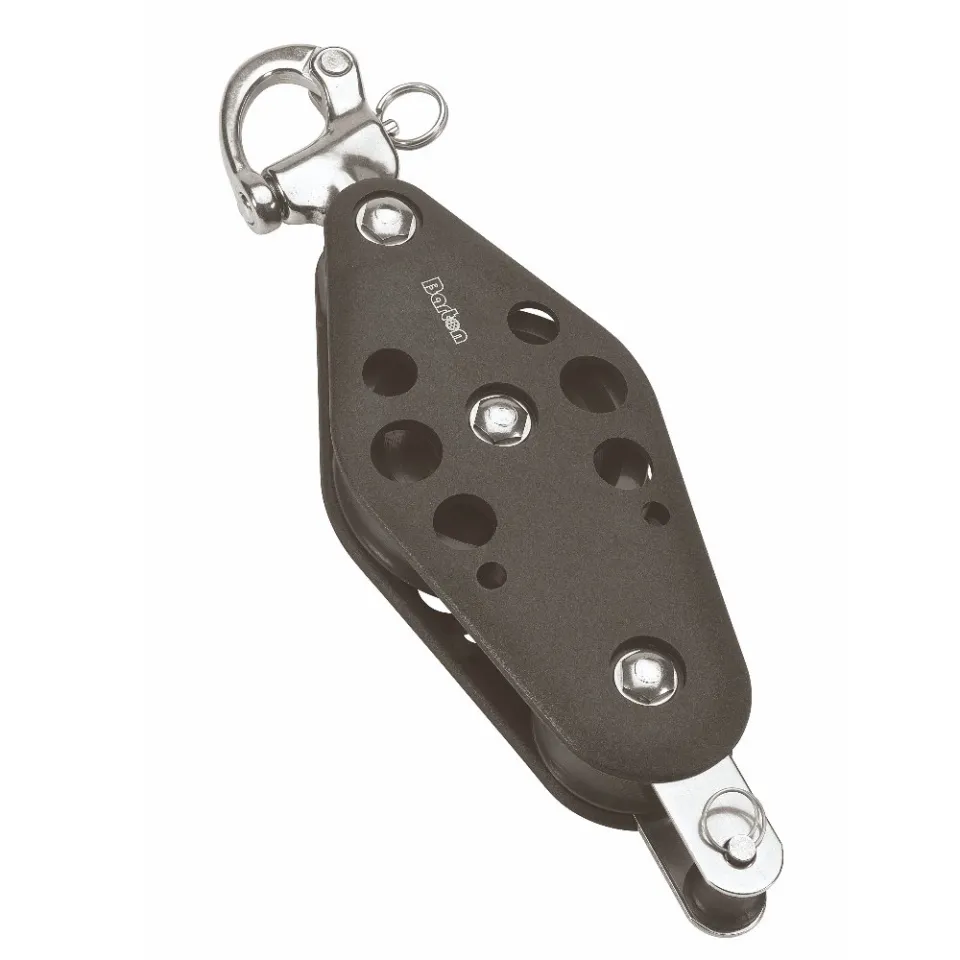 barton-marine-size-5-fiddle-block-38-64mm-plain-bearing-mit-snap-shackle-becket image 1