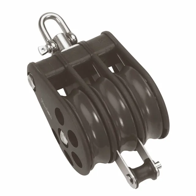 barton-marine-size-7-70-mm-gleitlager-block-dreifach-mit-wirbel-becket image 1