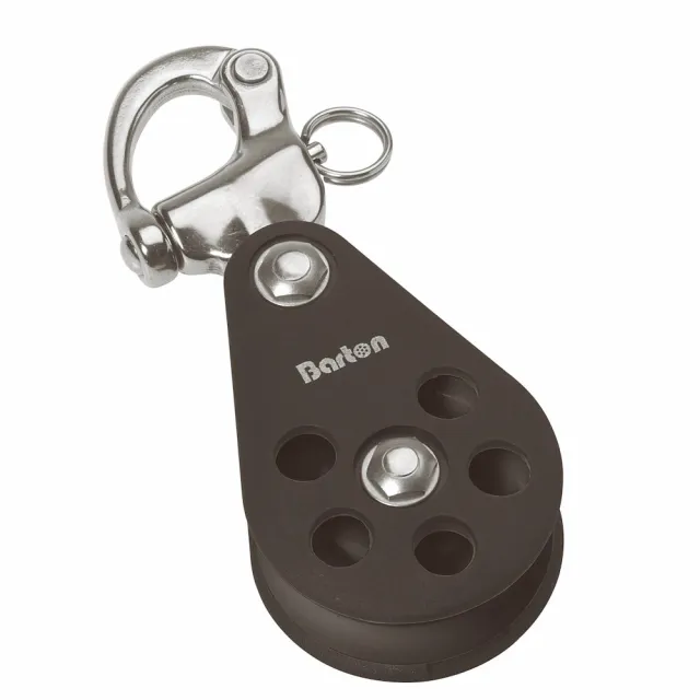 barton-marine-size-7-70mm-plain-bearing-block-einfach-mit-snap-shackle image 1