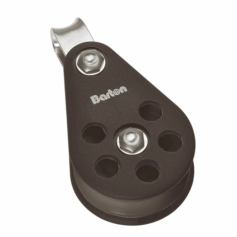 barton-marine-size-5-54mm-gleitlager-talje-block-single-mit-festem-auge image 1