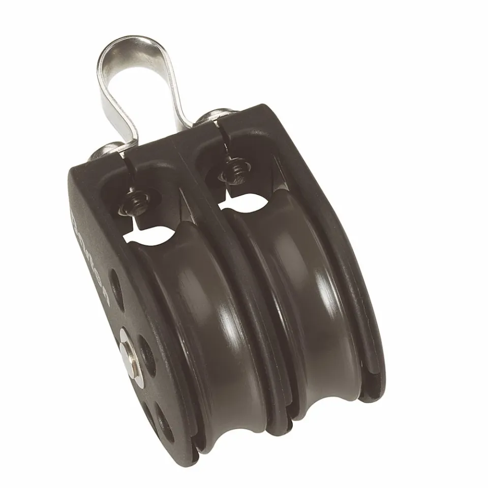 barton-marine-size-1-30mm-plain-bearing-umlenkrolle-doppelblock-mit-festem-auge image 1