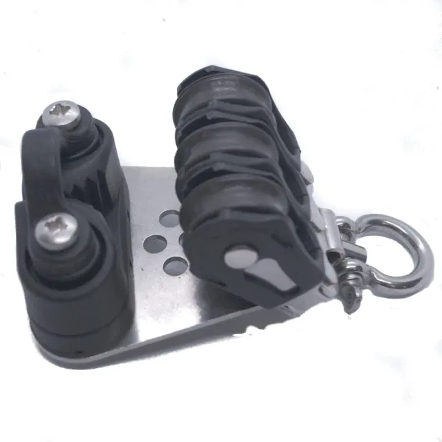barton-marine-size-0-block-20mm-plain-bearing-dreifach-block-mit-wirbel-cam image 1